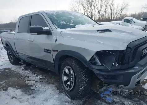 2018 Ram 1500 Rebel 4X4 5'7 Box z USA, uszkodzony, nr VIN 1C6RR7YTXJS156435
